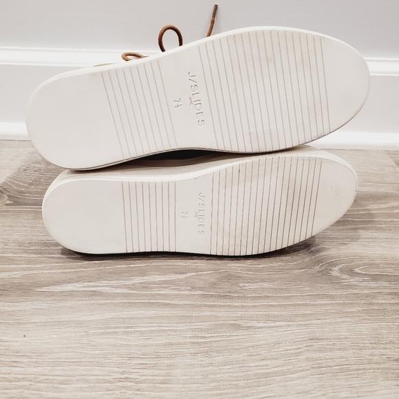 NEW J/SlidesTorrie Suede Faux Fur High-Top Sneakers Boots - Picture 4 of 5